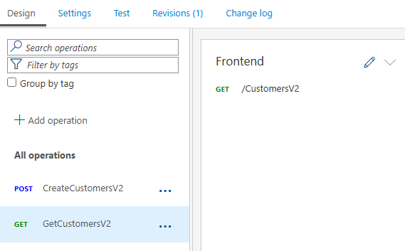 APIM – POST and GET operations overview